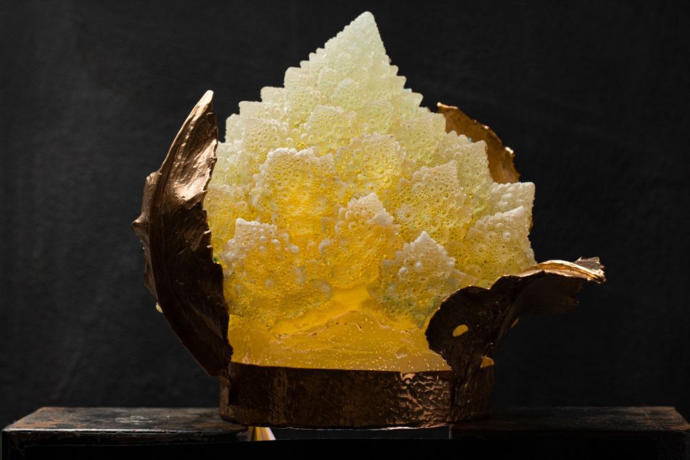 Unique pieces -  lamp - ROMANESCO - PATRIZIA CORVAGLIA JEWELRY AND ART