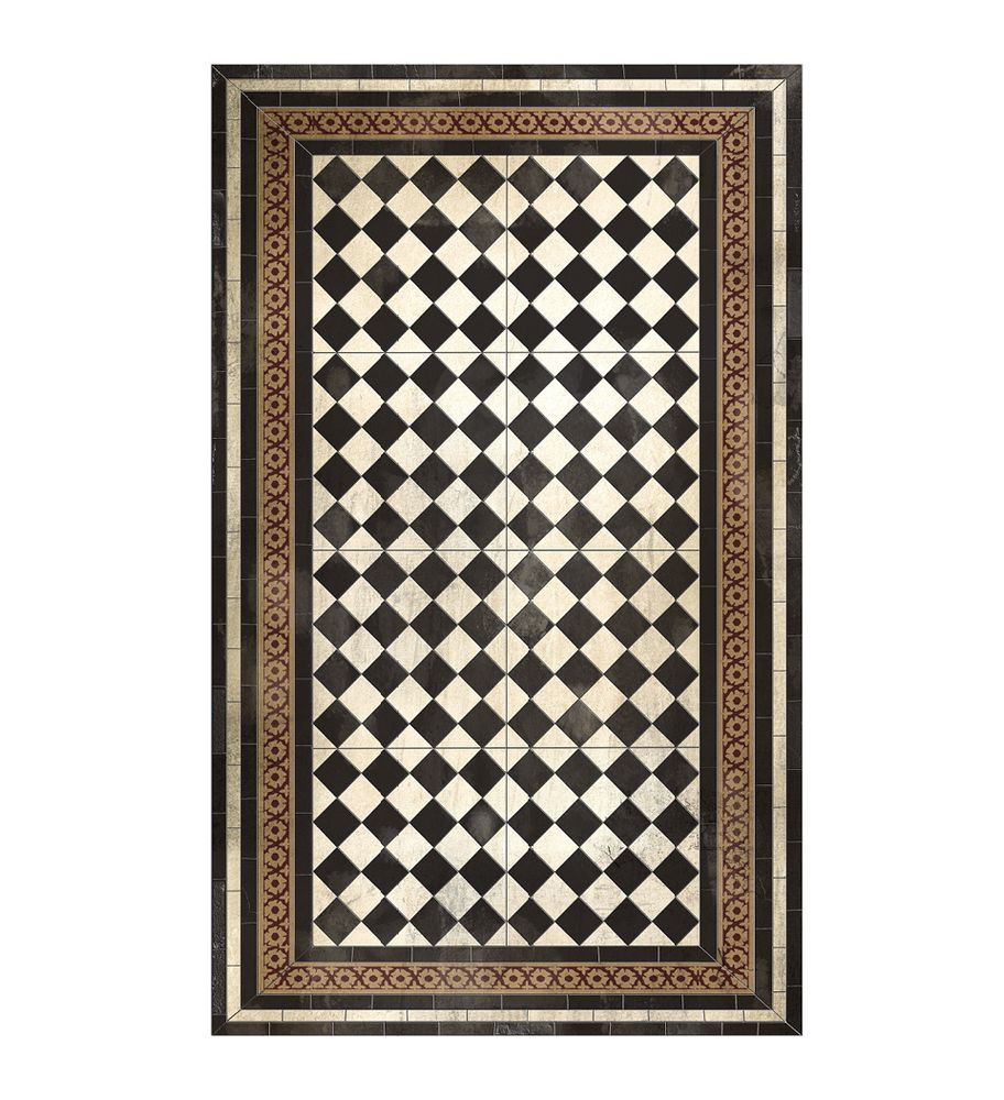Tapis design - Damka Vinyl Mats - BEIJA FLOR