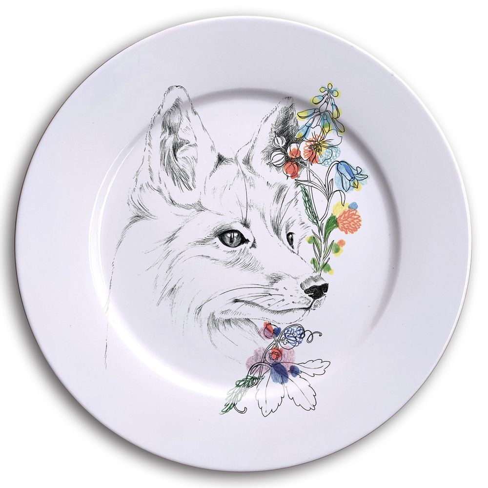 Ceramic - An Ode to the Woods _ Plates - FRANCESCA COLOMBO
