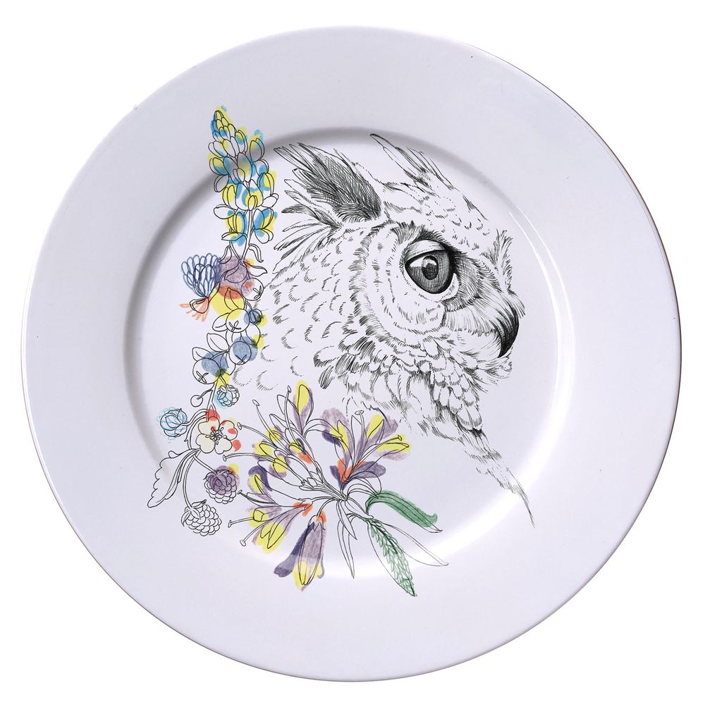 Ceramic - An Ode to the Woods _ Plates - FRANCESCA COLOMBO
