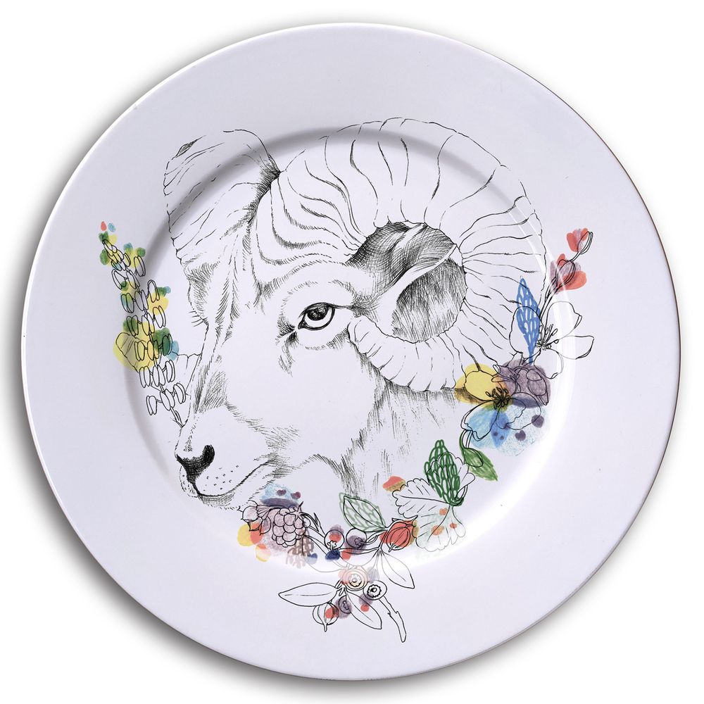 Ceramic - An Ode to the Woods _ Plates - FRANCESCA COLOMBO