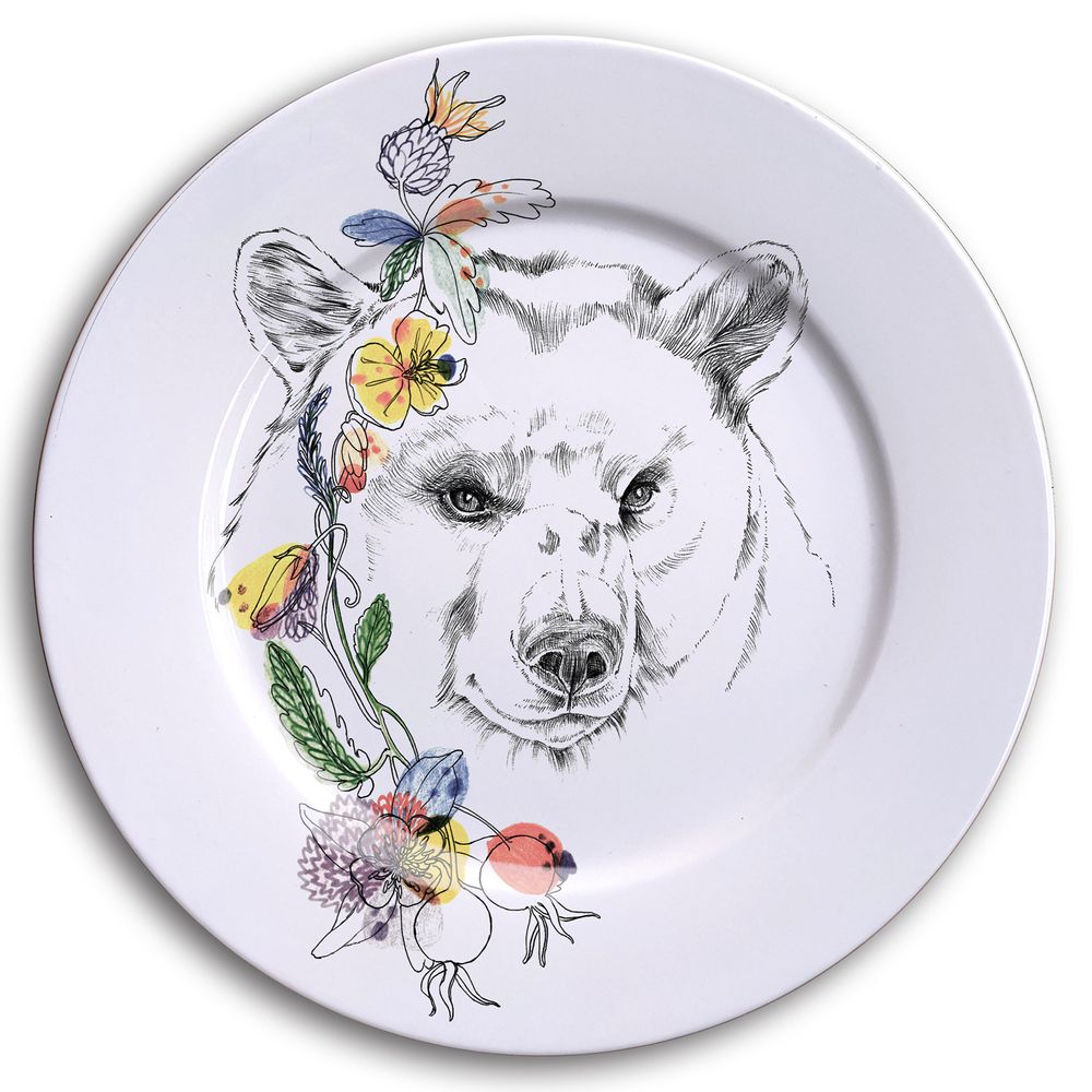 Ceramic - An Ode to the Woods _ Plates - FRANCESCA COLOMBO