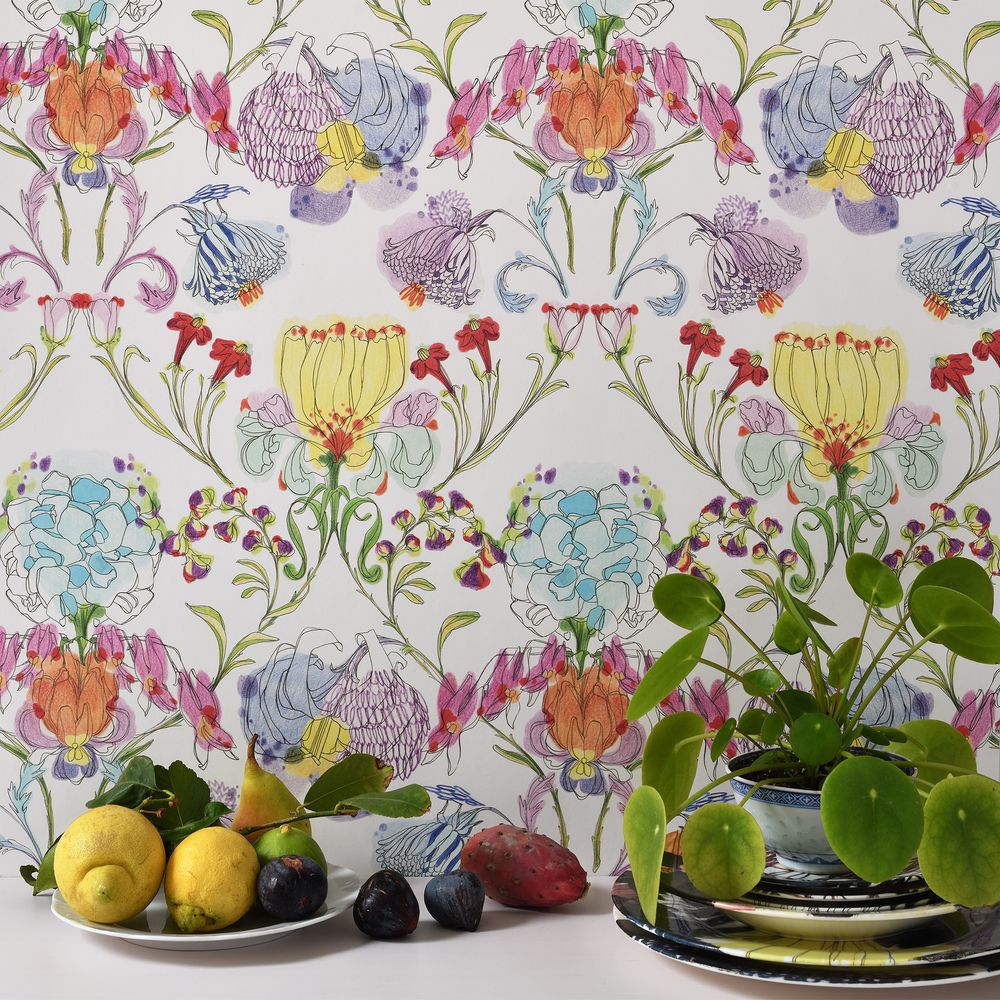 Hotel bedrooms - Grandma's Garden _ Wall Covering - FRANCESCA COLOMBO