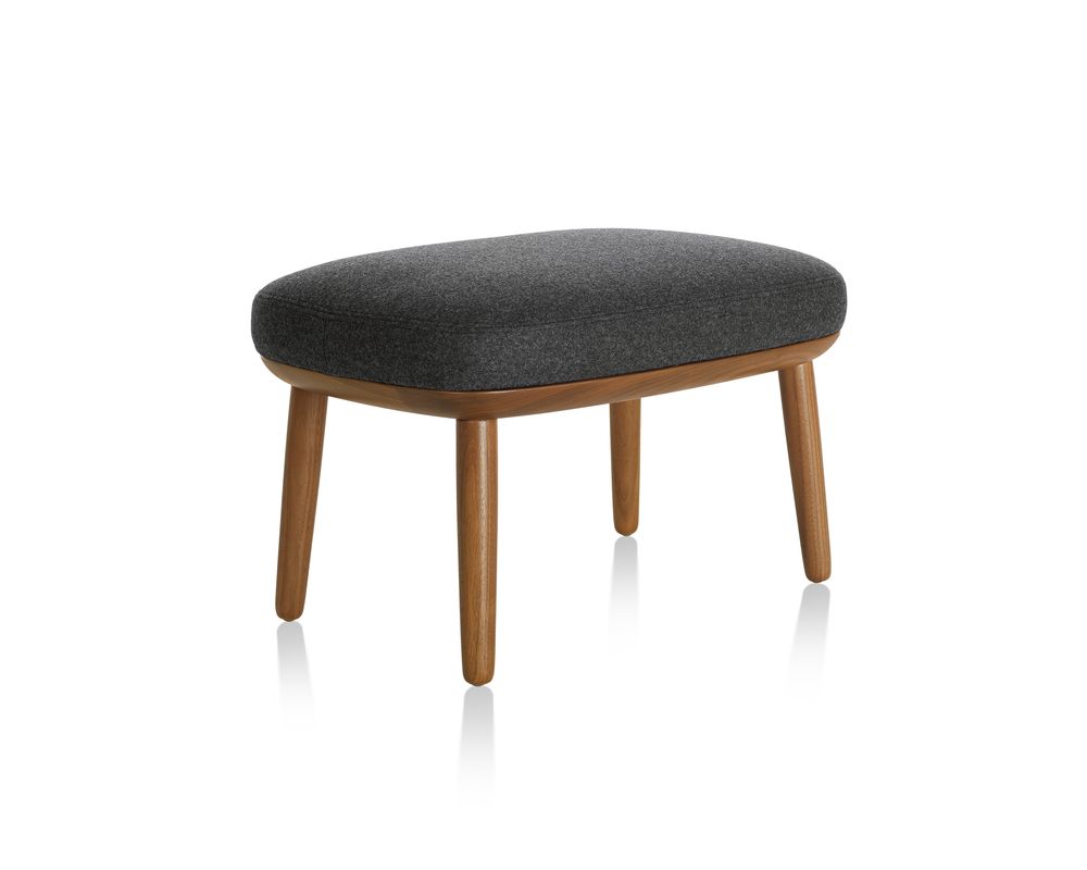 Assises pour bureau - Siège et repose-pieds Crosshatch - HERMAN MILLER