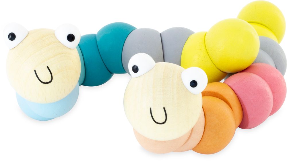 Jouets enfants - LES CHENILLES : COULEURS PASTELS - ULYSSE COULEURS D'ENFANCE