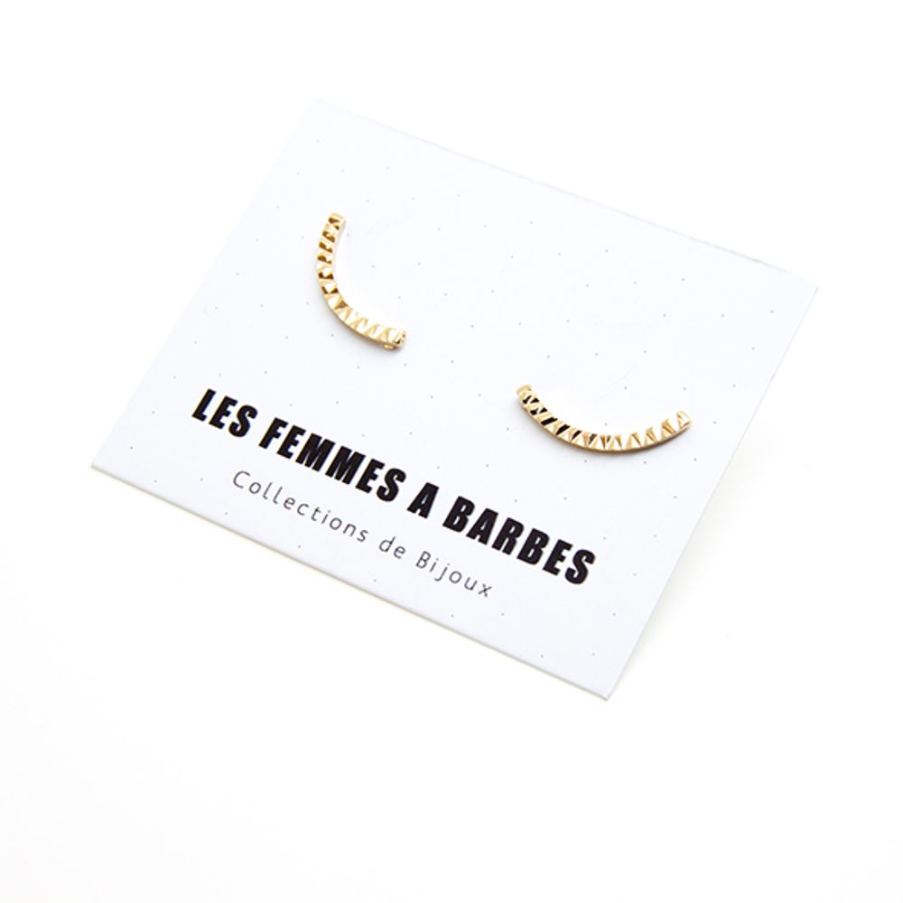 Bijoux - Clous STREAK Tiges - LES FEMMES À BARBES