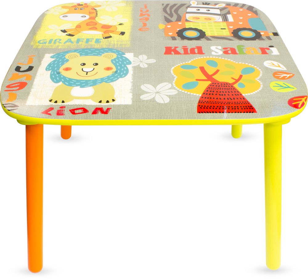 Children's tables and chairs - TABLE: SAFARI - ULYSSE COULEURS D'ENFANCE