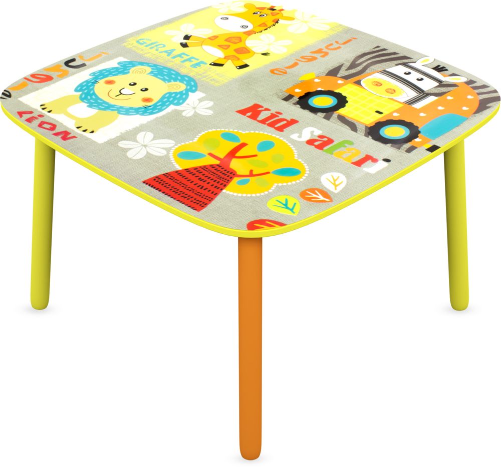 Children's tables and chairs - TABLE: SAFARI - ULYSSE COULEURS D'ENFANCE