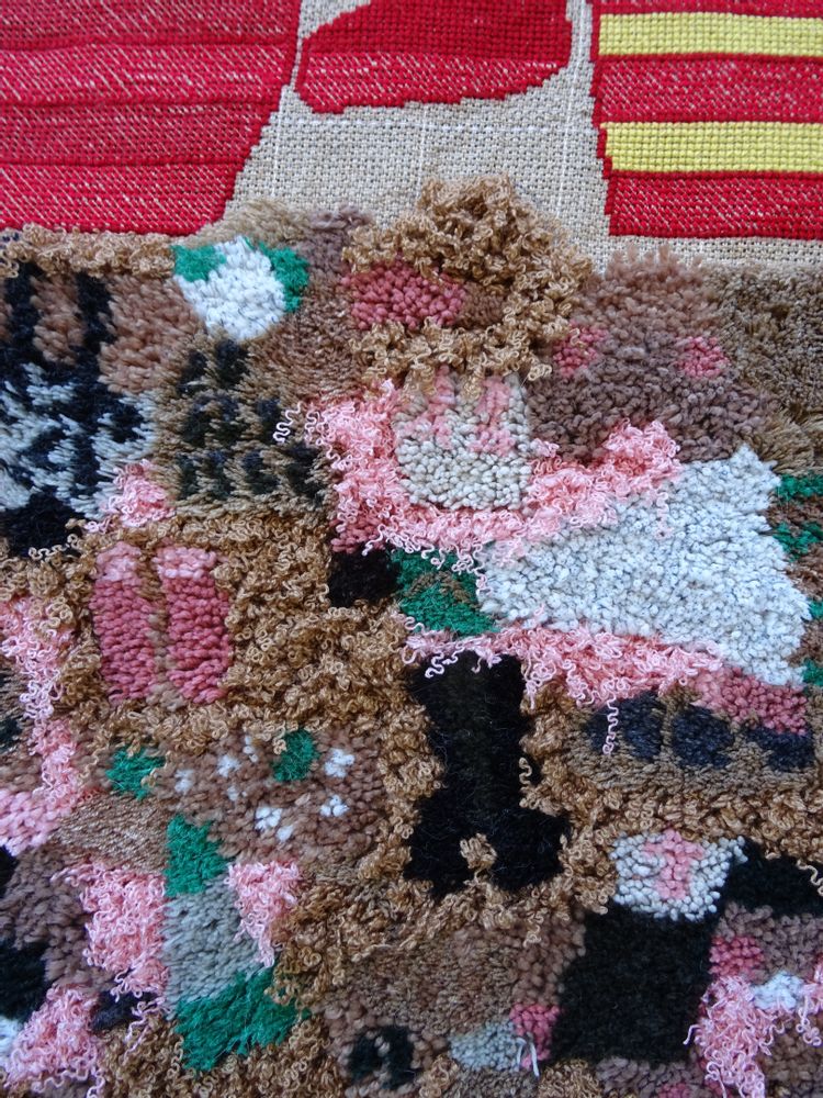 Rugs - Village trip (wall rug – 207)             - SARA PEREIRA ATELIER