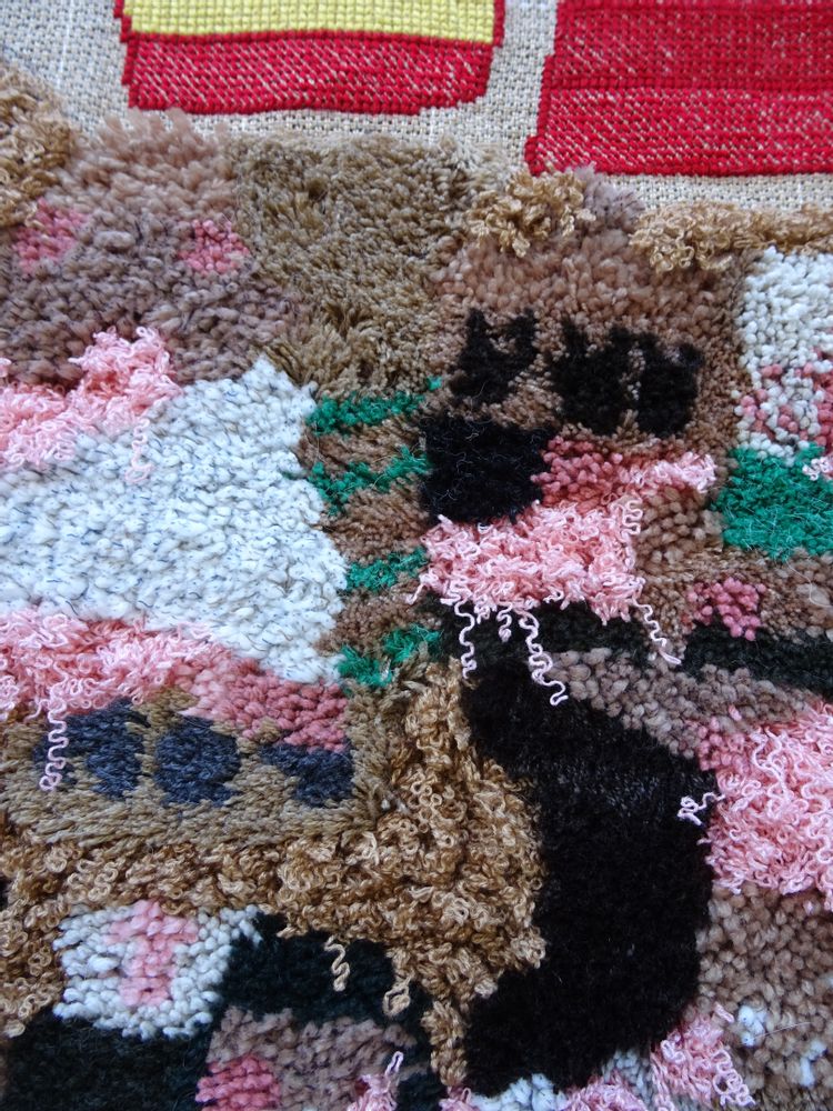 Rugs - Village trip (wall rug – 207)             - SARA PEREIRA ATELIER