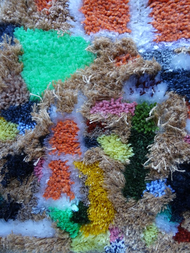 Rugs - Day in the village (wall rug – 220)             - SARA PEREIRA ATELIER