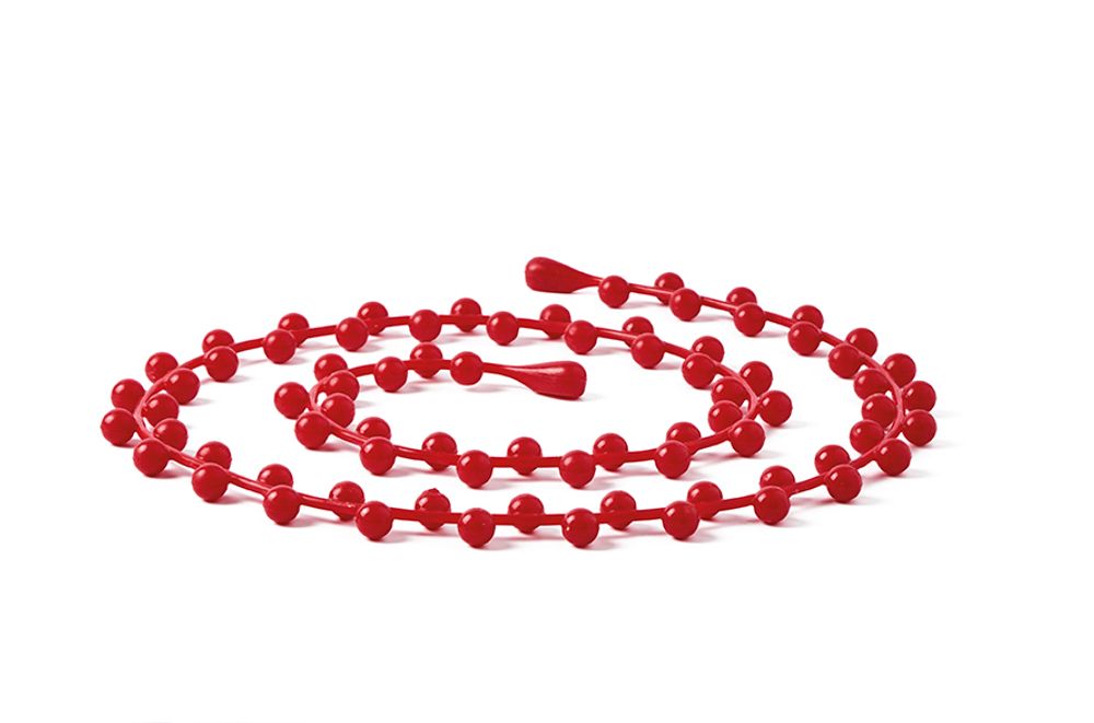 Kitchen utensils - BAKING CHAIN SILICONE PIE BOTTOM - RED - M&CO