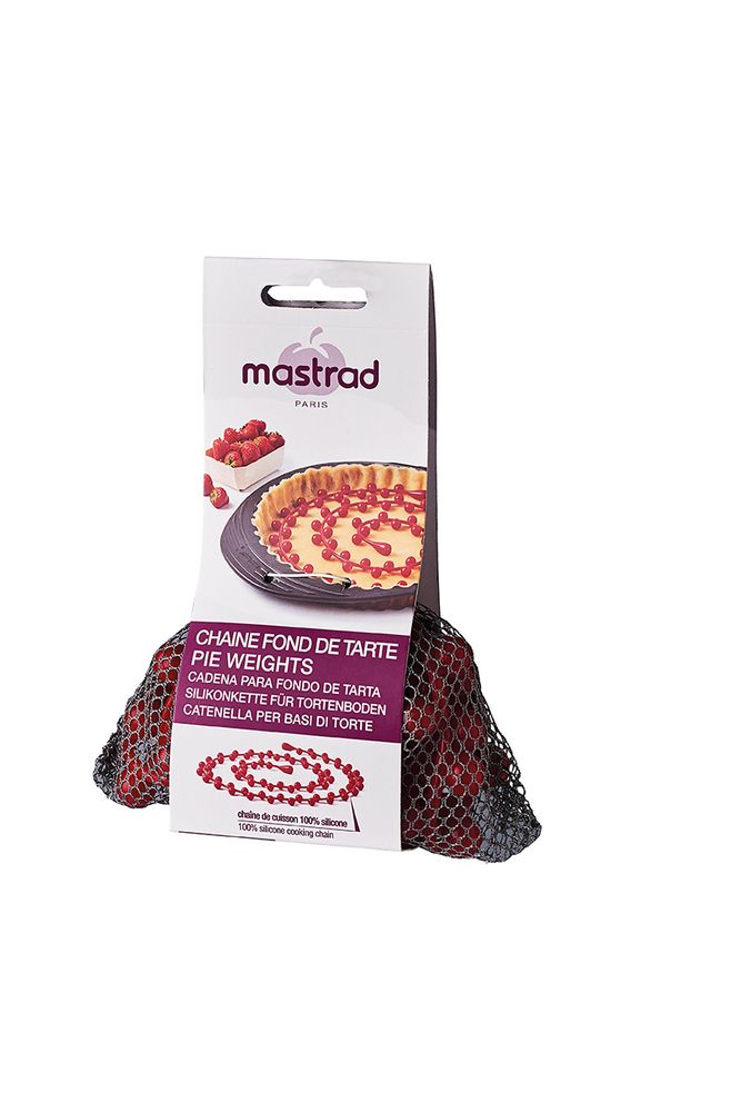 Kitchen utensils - BAKING CHAIN SILICONE PIE BOTTOM - RED - M&CO