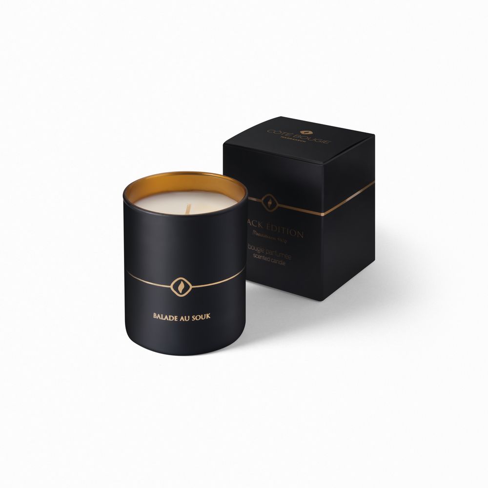 Customizable objects - Black edition collection - CÔTÉ BOUGIE MARRAKECH