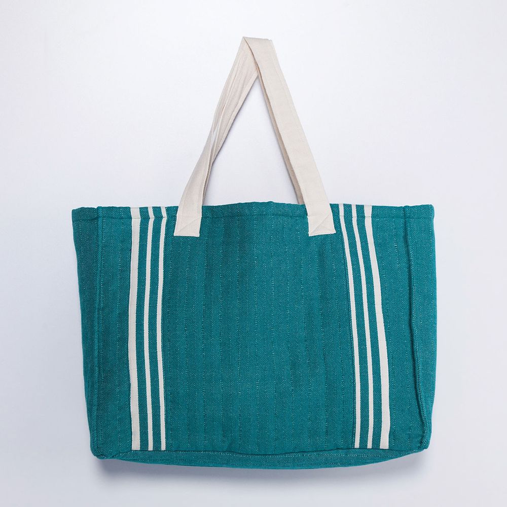 Sacs et cabas - SERVIETTE TOTEBAG SAC DE PLAGE PESHTOWEL COTON COLORÉ - LALAY