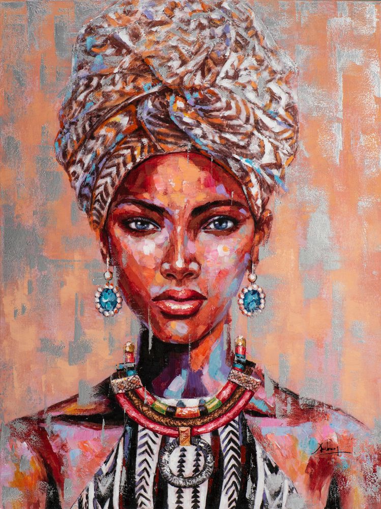 Paintings - AFRICAN QUEENS - IMAGELAND