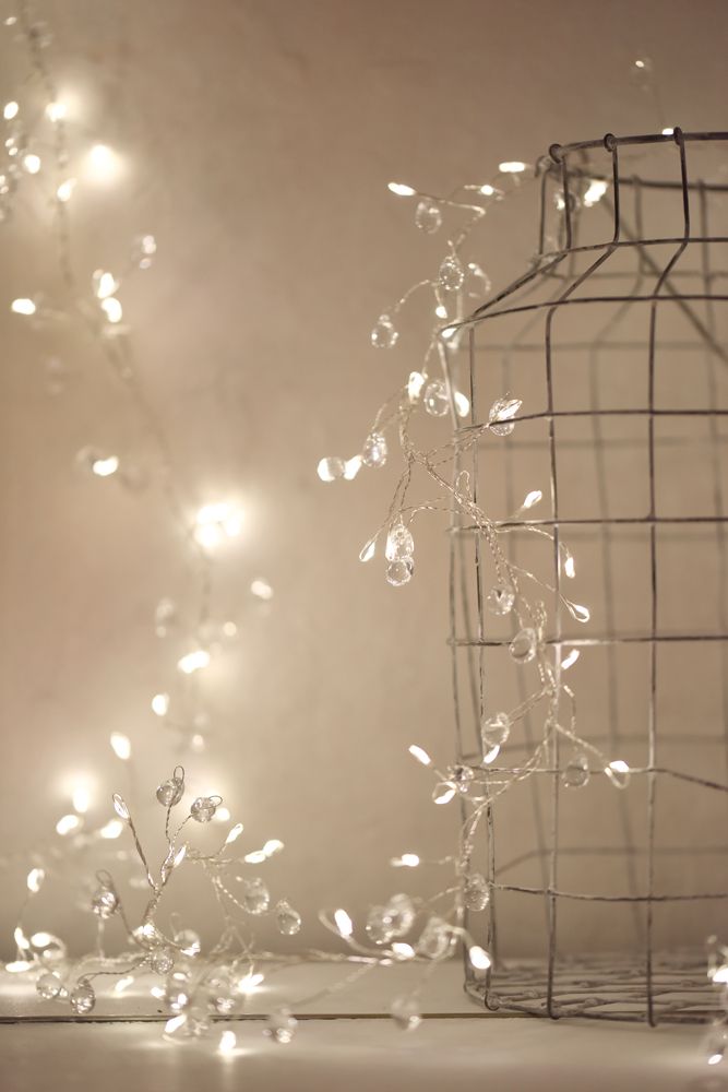 Cadeaux - Cluster Fairy Lights with Ornaments - LIGHT STYLE LONDON