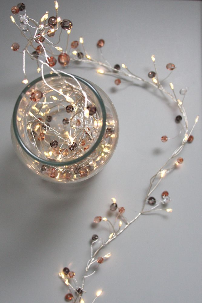 Cadeaux - Cluster Fairy Lights with Ornaments - LIGHT STYLE LONDON