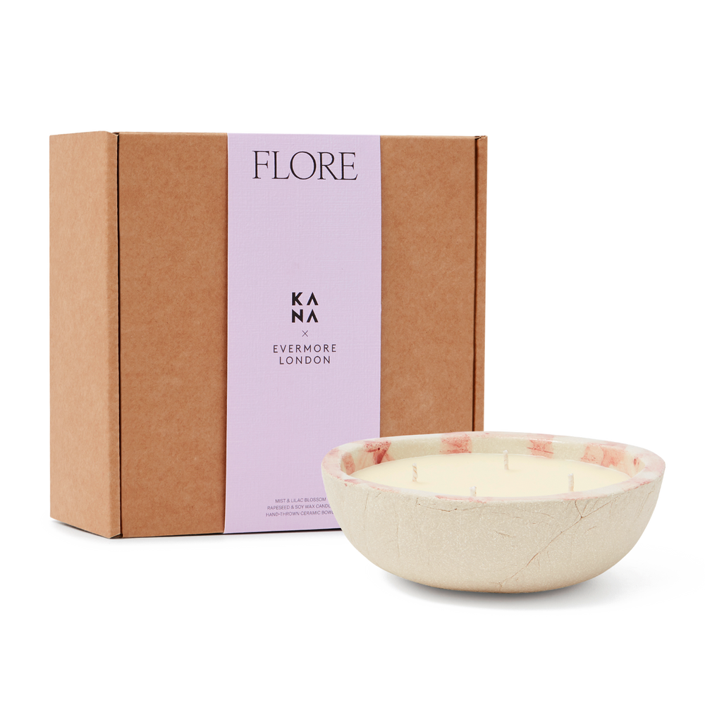 Candles - KANA x Evermore London Flore Candle - EVERMORE LONDON