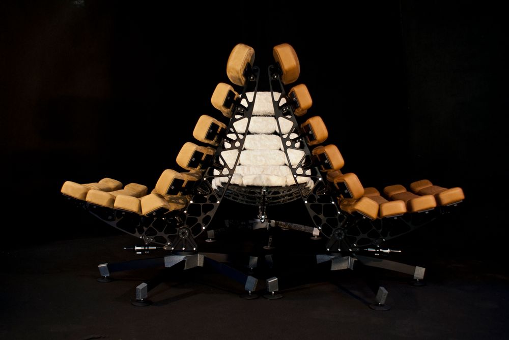 Fauteuils - M2.02 SUPERSONIC LOUNGE CHAIR - SEBASTIEN BARRAU MANUFACTURE