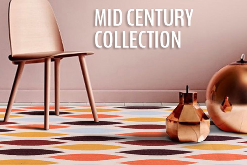 Tapis - Tapis Moderne du milieu du siècle - AZMAS RUGS