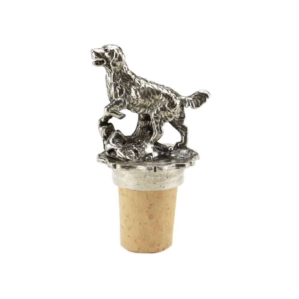 Cadeaux - BOUCHON CHIEN DE CHASSE - LE POTIER D'ETAIN