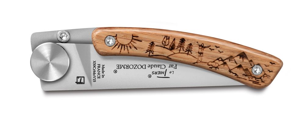 Barbecues - Couteau de poche Liner Thiers® Nature - LAGUIOLE CLAUDE DOZORME