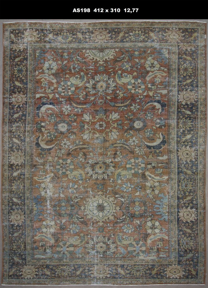 Tapis contemporains - Antique Distressed Rugs - SUBASI HALI