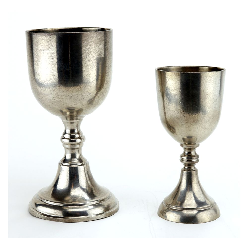 Cadeaux - GOBELETS A LIQUEUR CERF ET SANGLIER - LE POTIER D'ETAIN