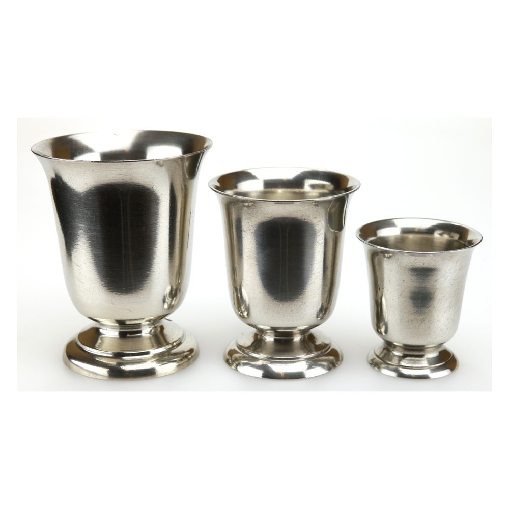 Cadeaux - GOBELETS A LIQUEUR CERF ET SANGLIER - LE POTIER D'ETAIN