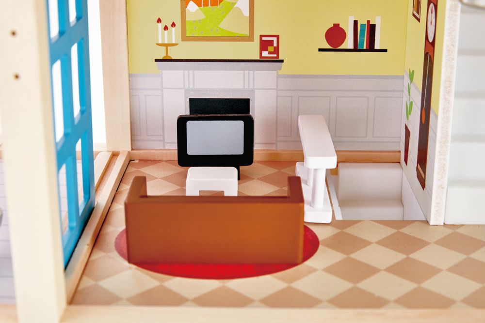 Jeux enfants - Jeux enfant Moderne Villa - Maison de poupée - TOYNAMICS HAPE NEBULOUS STARS