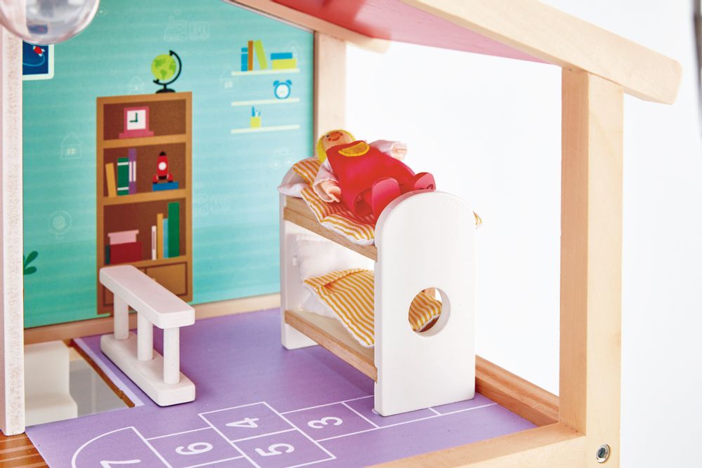Jeux enfants - Jeux enfant Moderne Villa - Maison de poupée - TOYNAMICS HAPE NEBULOUS STARS