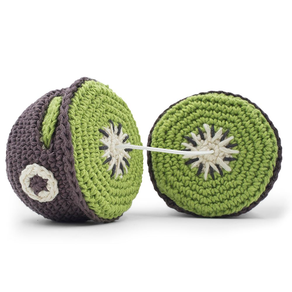 Toys - BILLY KIWI - VIBRANT TOY 100% ORGANIC COTTON - MYUM - THE VEGGY TOYS