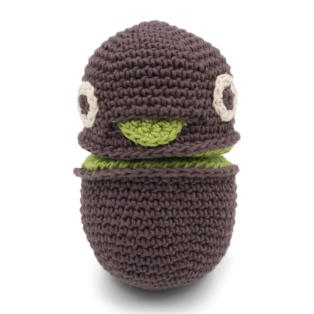 Toys - BILLY KIWI - VIBRANT TOY 100% ORGANIC COTTON - MYUM - THE VEGGY TOYS