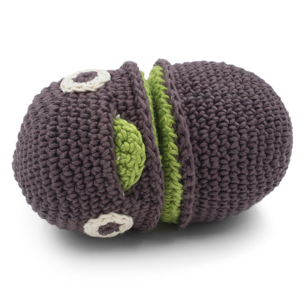 Toys - BILLY KIWI - VIBRANT TOY 100% ORGANIC COTTON - MYUM - THE VEGGY TOYS