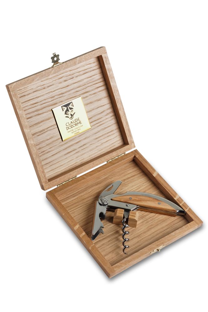 Wine accessories - Haute Cuisine Sommelier - Claude Dozorme - Olive wood - LAGUIOLE CLAUDE DOZORME