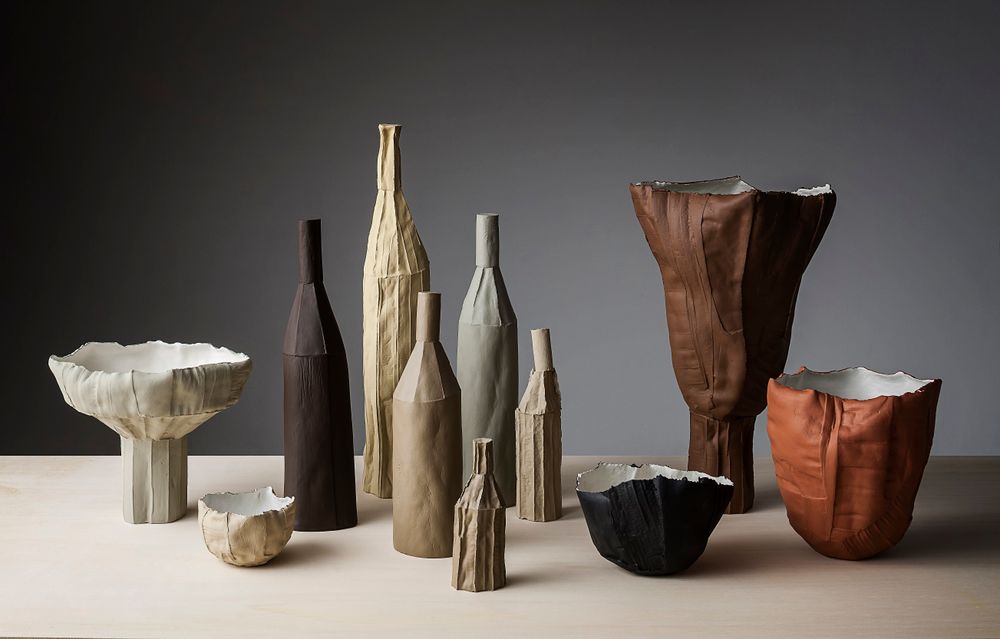 Céramique - CLASSIC BOWL AND BOTTLES - PAOLA PARONETTO
