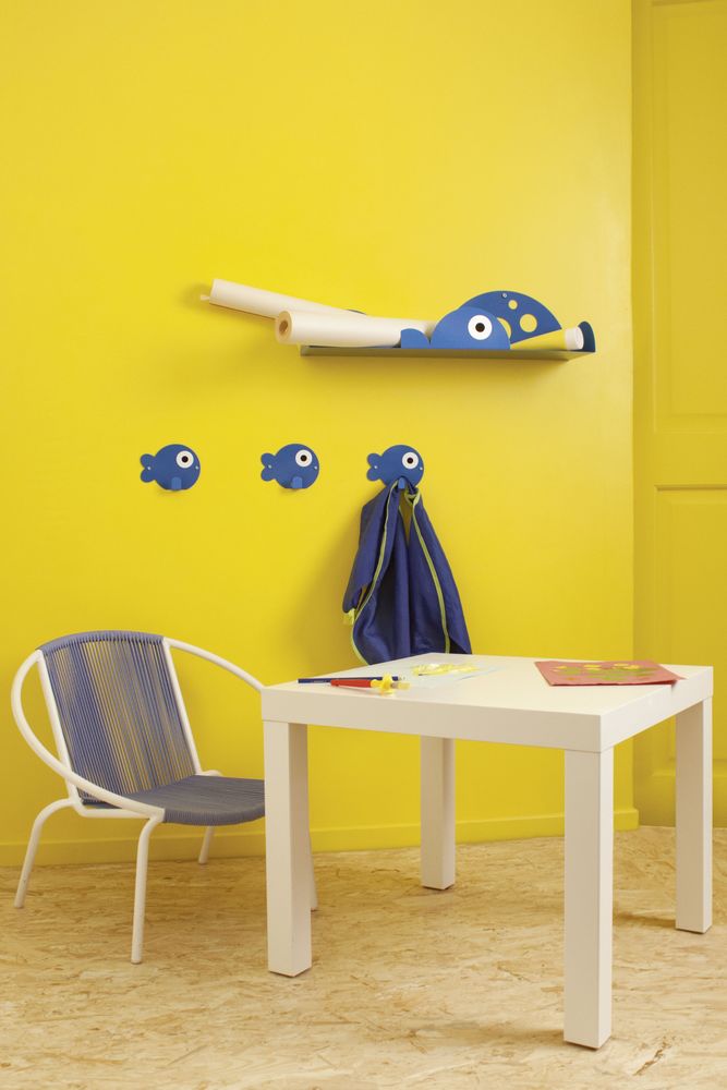 Children's bedrooms - ANIMO Wall shelves - BLEU CARMIN DESIGN