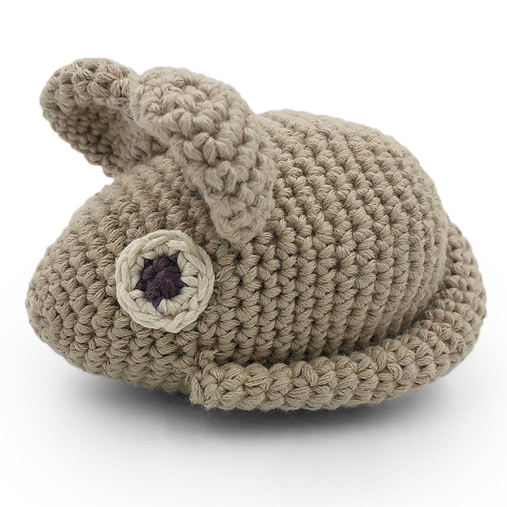 Toys - ELYSE THE GREY MOUSE - TOY 100% ORGANIC COTON - MYUM - THE VEGGY TOYS