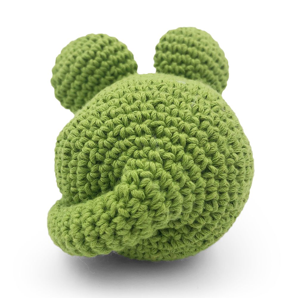 Toys - PÂQUERETTE THE GREEN MOUSE - TOY 100% ORGANIC COTON - MYUM - THE VEGGY TOYS