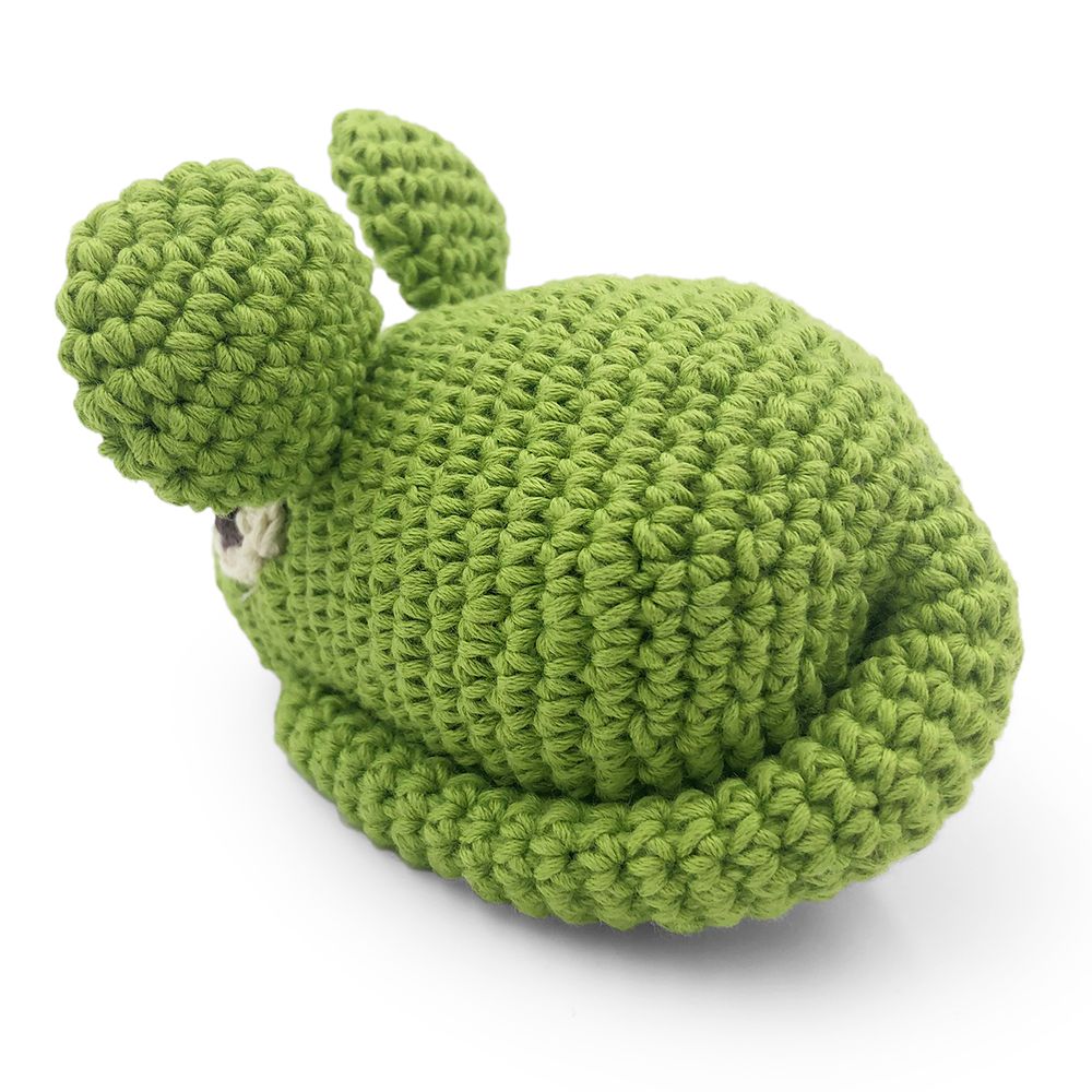 Toys - PÂQUERETTE THE GREEN MOUSE - TOY 100% ORGANIC COTON - MYUM - THE VEGGY TOYS