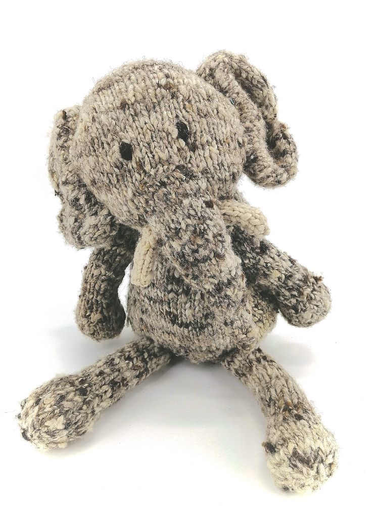 Peluches - éléphant - peluche durable , faite main issues du commerce équitable - KENANA KNITTERS