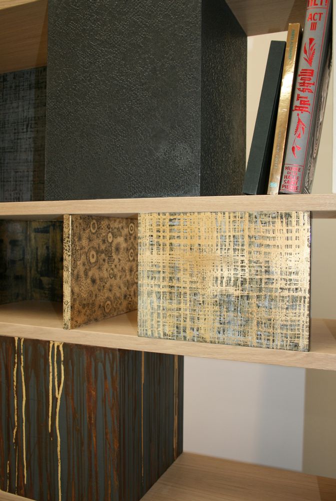 Bibliothèques - Bibliothèque "BOX 2" à claire-voie - VALERIE BEAUMONT
