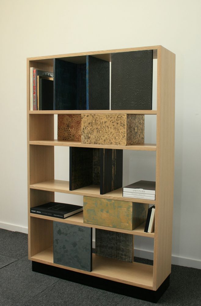 Bibliothèques - Bibliothèque "BOX 2" à claire-voie - VALERIE BEAUMONT