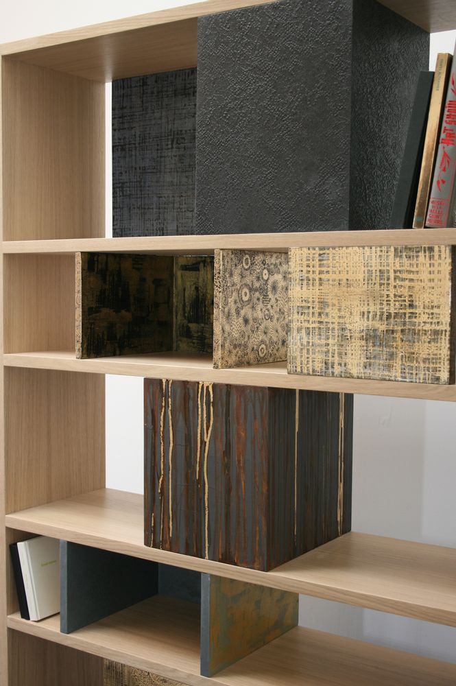Bibliothèques - Bibliothèque "BOX 2" à claire-voie - VALERIE BEAUMONT