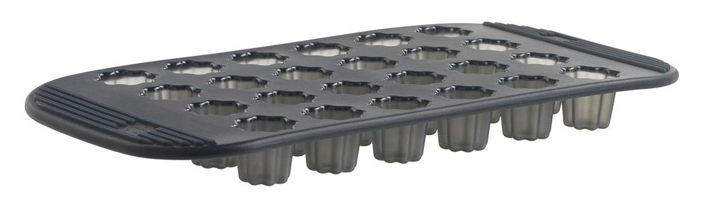 Molds - 28 MINI CANNELE PAN - GREY TRANSLUCENT - M&CO