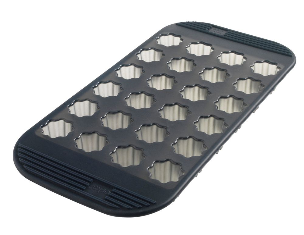Molds - 28 MINI CANNELE PAN - GREY TRANSLUCENT - M&CO