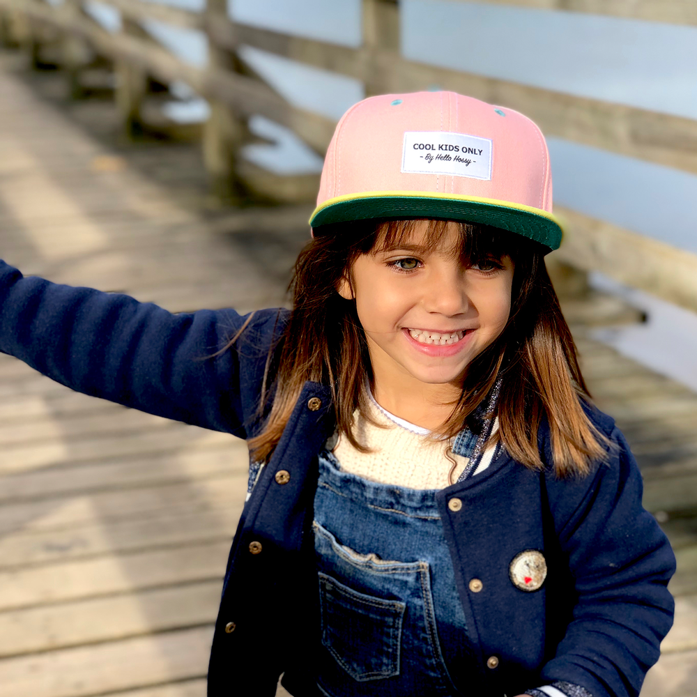 Children's apparel - Mini Pink Cap - HELLO HOSSY®