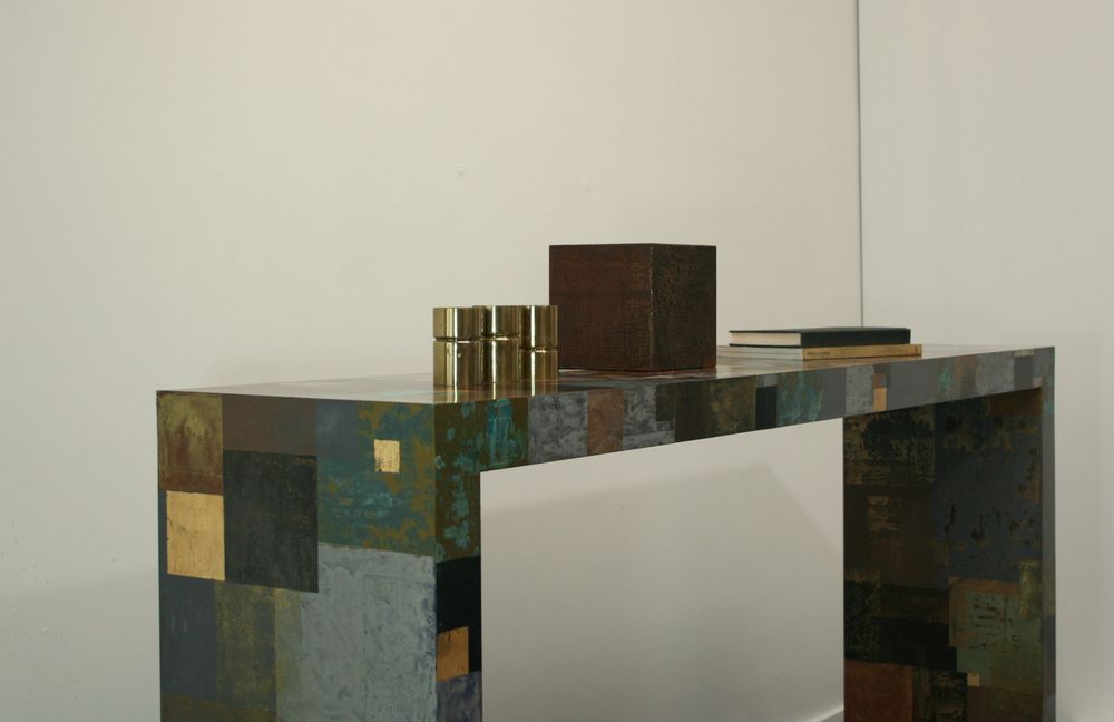 Consoles - Consoles, patines sur bois - VALERIE BEAUMONT