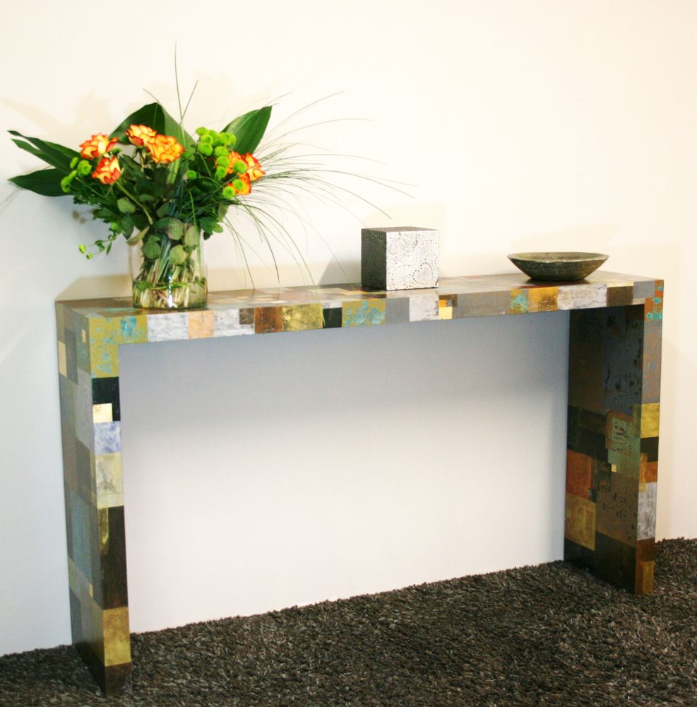Consoles - Consoles, patines sur bois - VALERIE BEAUMONT